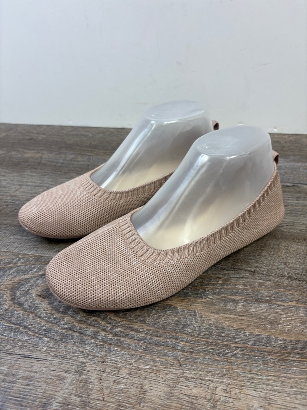 🤍 Danskin Nude / Blush  Knit Ballet Flats | Size 5.5 🤍